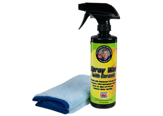 Spray Wax 16oz w/ Microfiber Towel