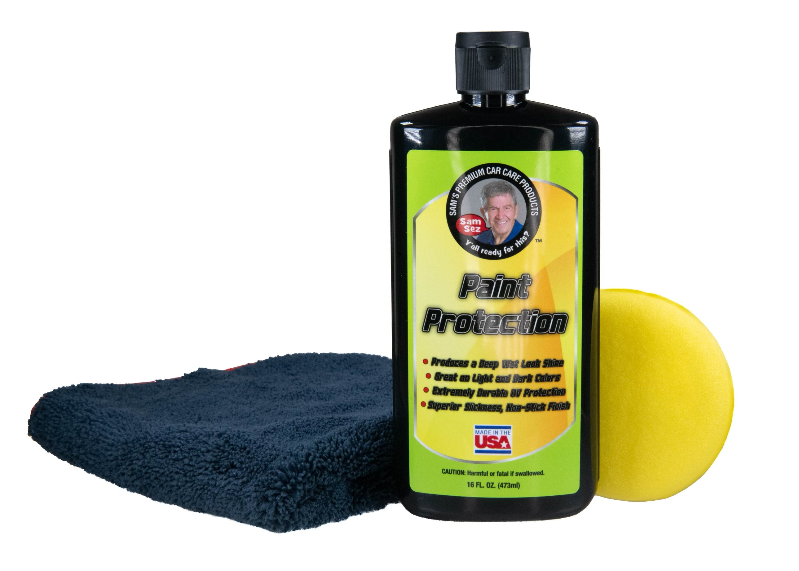 Paint Protection w/ Applicator Pad & Microfiber Towel – Sam's Car Care