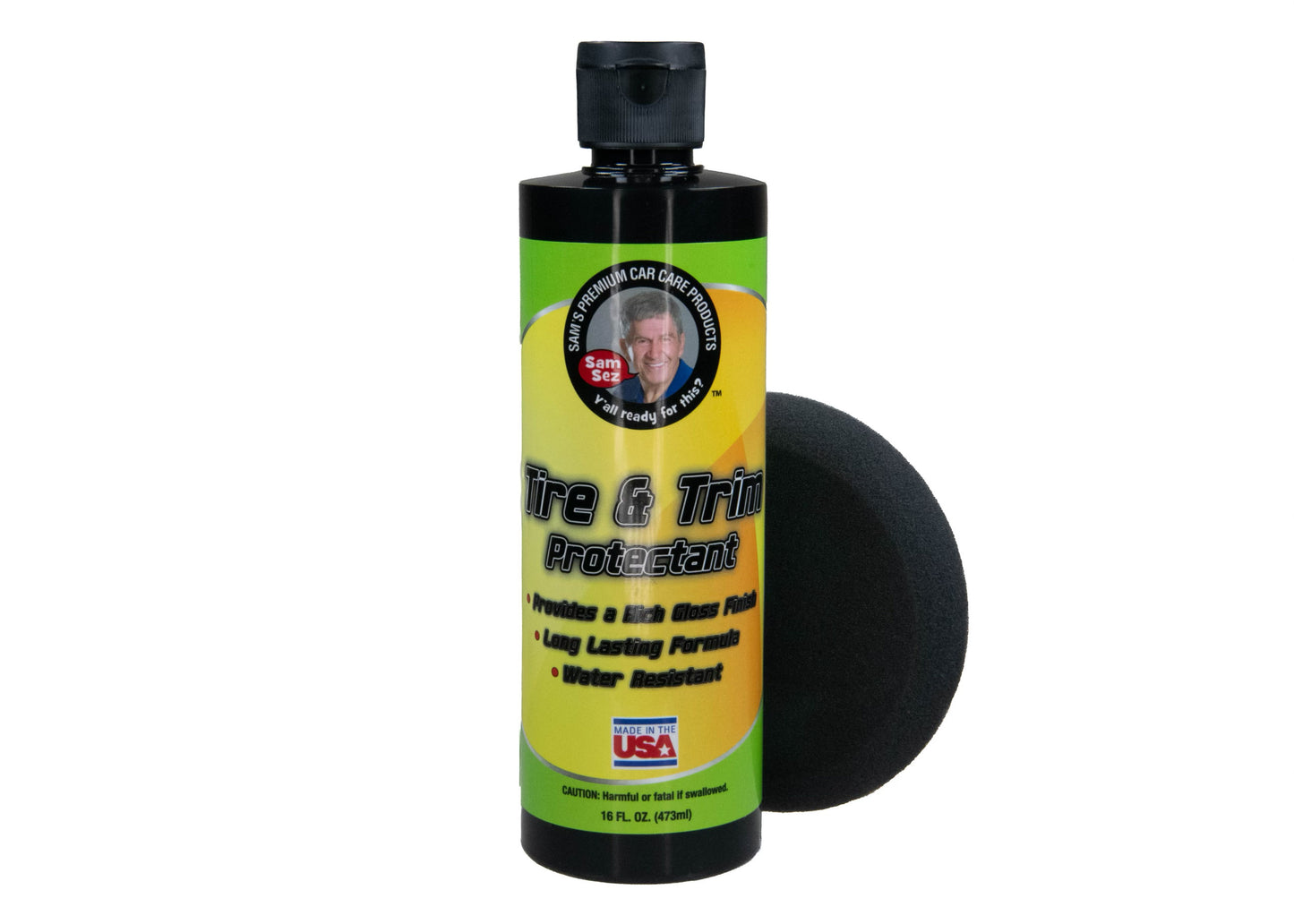 Sam's Tire and Trim Protectant Kit w/ Applicator Pad SS-4